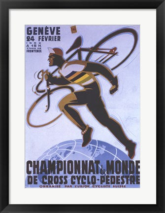 Framed Art Championnat Du Monde Framed Art for your Home Wall Decor 18x24 Artwork