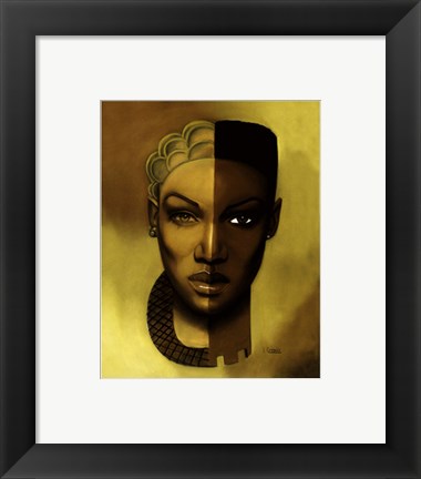 Framed Art Timeless (Female) (mini) by Laurie Cooper | 10 x 8