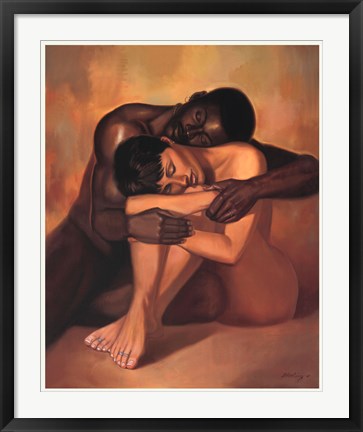 Framed Tenderness by Sterling Brown | 31 x 25