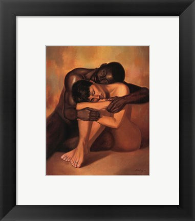 Framed Art Tenderness (mini) by Sterling Brown | 10 1/2 x 8 1/2