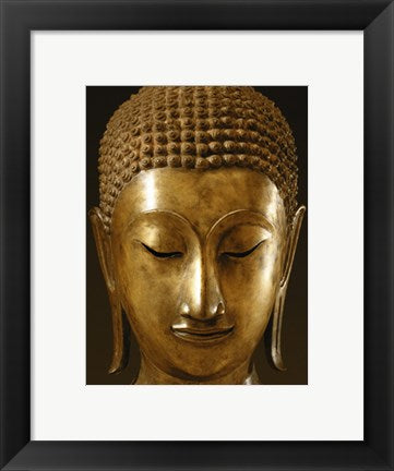 Framed Art Buddha Sayamuni by Ayutthaya | 11 3/4 x 9 1/2
