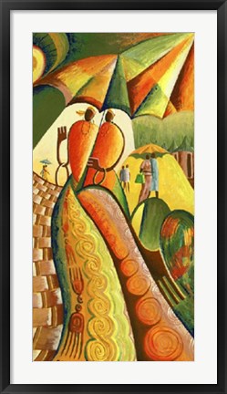 Framed Friendship is Two by Okaybabs | 34 1/2 x 18 1/2