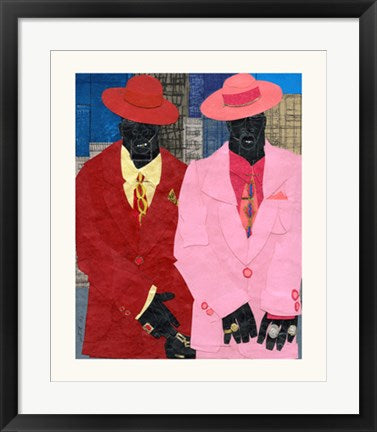 Framed Show On by Willie Torbert | 23 7/8 x 20