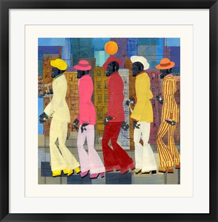 Framed Five Deep by Willie Torbert | 24 1/2 x 24