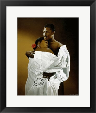 Framed Embrace by Edward Clay Wright | 19 x 13