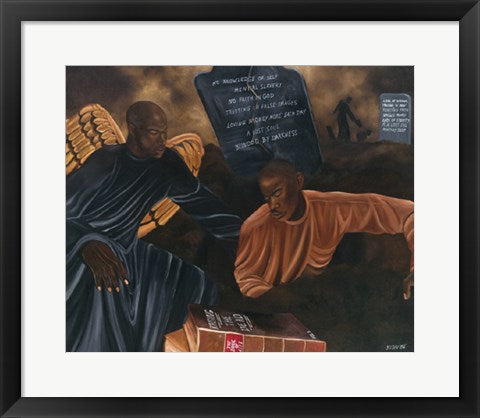 Framed Rasing the Dead by Juda Ward | 13 x 19