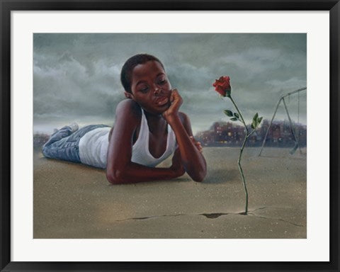 Framed Still I Rise by WAK - Kevin A. Williams | 24 x 30 image