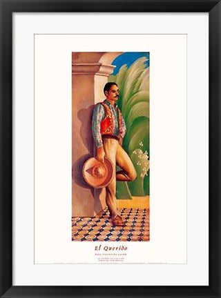 Framed El Quierdo by Paul Valentine Lantz | 24 x 16