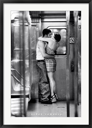Framed Urban Romance II 36 x 24