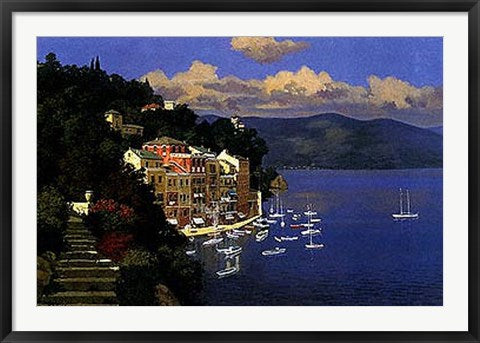 Framed Morning Walk by Lucio Sollazzi | 27 x 40