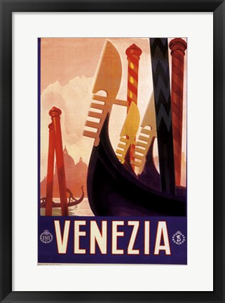 Framed Venezia 18 1/4 x 14 1/2