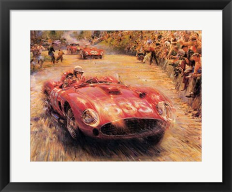 Framed Ferarri 535 14 ½ x 20 ½