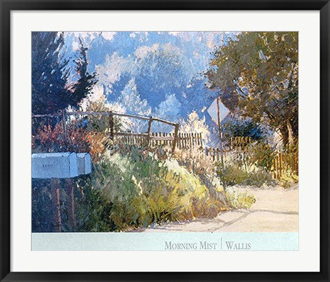 Framed Morning Mist by Kent Wallis | 25 1/4 x 30 1/2