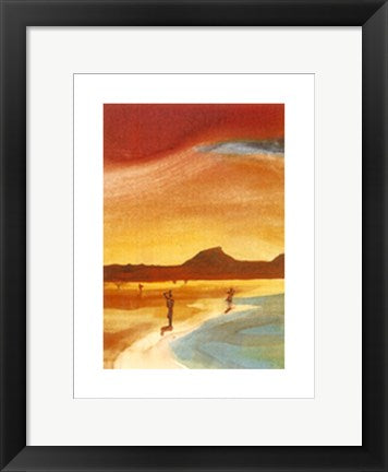 Framed Art Lakeshore Idyll by Patrick Bradfield | 15.7 x 11.8