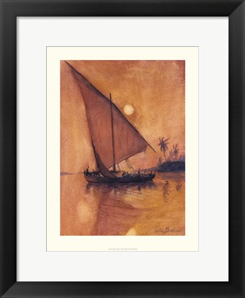 Framed Art Evening Light by Patrick Bradfield | 15.7 x 11.8