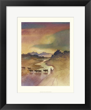 Framed Art Ewasonyiro River by Patrick Bradfield | 15.7 x 11.8