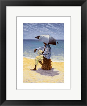 Framed Art Into the Blue by Tilly Willis | 15 ¾ x 11 ¾