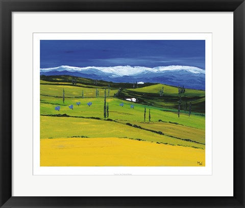 Framed Tourtour by Chantal Mahay | 15.7 x 19.7