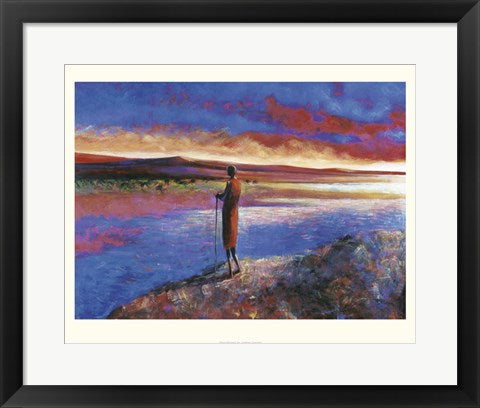 Framed Silent Moment by Jonathan Sanders | 15.7 x 19.7