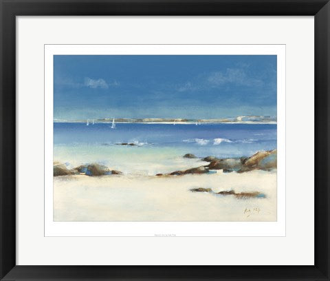 Framed Westerly Sails by Kate Philp | 15.7 x 19.7