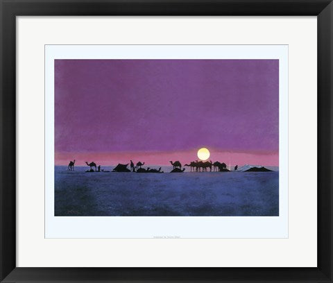 Framed Arabesque by Terence Gilbert | 15.7 x 19.7