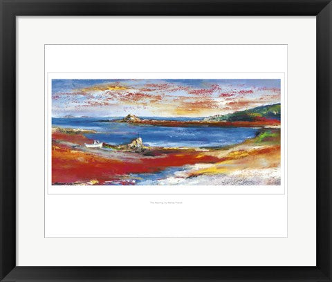 Framed The Mooring by Wendy French | 15.7 x 19.7