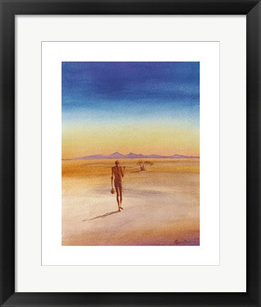 Framed Heading Home by Patrick Bradfield | 19.7 x 15.7