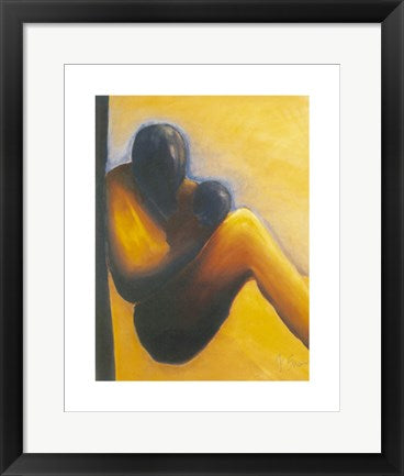 Framed Mother and Child by Patrick Ciranna | 19.7 x 15.7