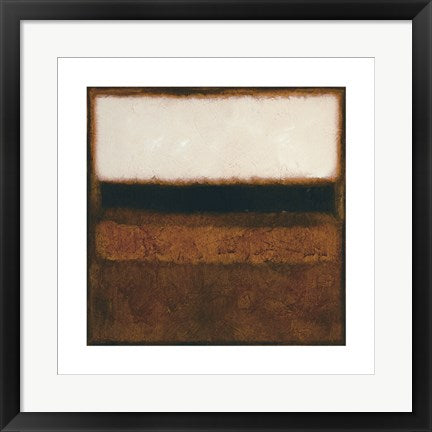 Framed Earth Walk Composition No.06 by Bea Last | 19.7 x 19.7