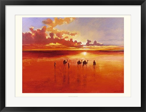 Framed Desert Heat by Jonathan Sanders | 19.7 x 27.6