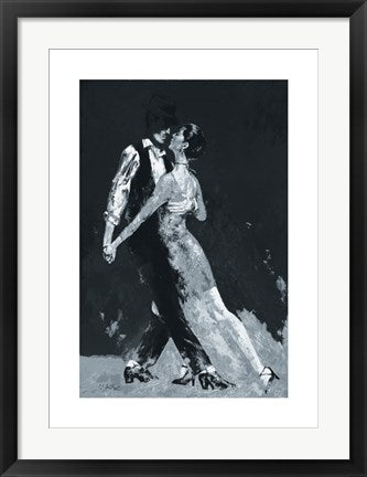 Framed Midnight Tango by Terence Gilbert | 27.6 x 19.7