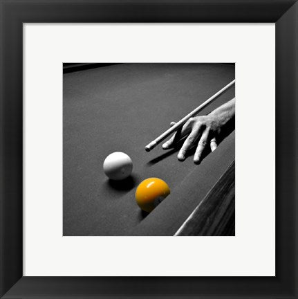 Framed Art One Ball by Jim Rush Wall Decor 18x24 Artwork