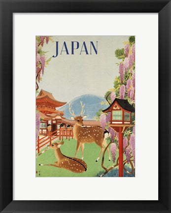 Framed Art Japan Wall Decor 18x24 Artwork
