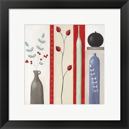 Framed Art Rosehips II by Lucy Barnard | 11 3/4 x 11 3/4