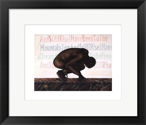 Framed Art Ans Still I Rise by Anthony Armstrong | 11 x 14
