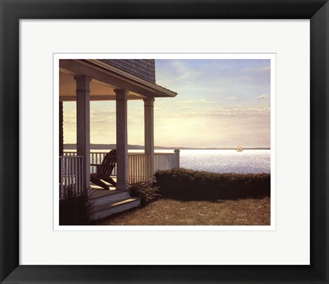 Framed Art The Hamlet by Daniel Pollera | 12 x 15