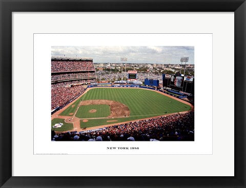 Framed Art Shea, 1986 by Ira Rosen | 13 x 19