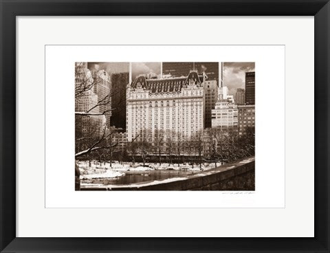 Framed Art Plaza (sepia) by Viktor Balkind | 13 x 19