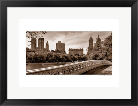 Framed Art Central Park Rowboats by Viktor Balkind | 13 x 19