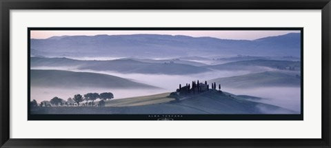 Framed Alba Toscana by Charlie Waite | 13 x 37