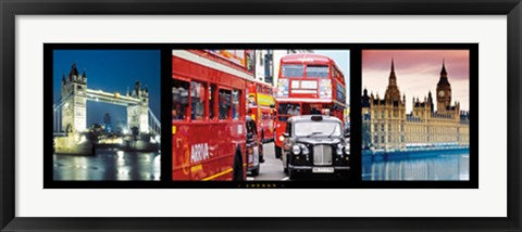 Framed London by Photography Collection | 13 x 37
