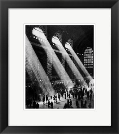 Framed Art Grand Central Station, NYC 14 x 11