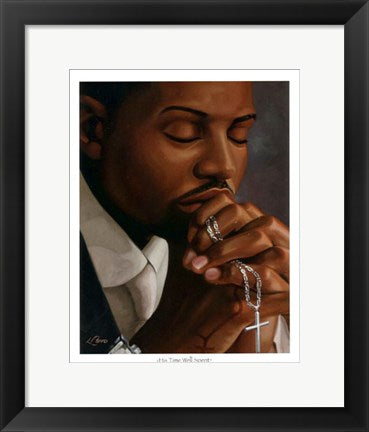 Framed His Time Well Spent by Henry Lee Battle | 16 x 12
