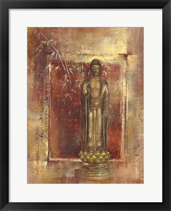 Framed Contemplation I by Mira Latour | 19 3/4 x 15 3/4