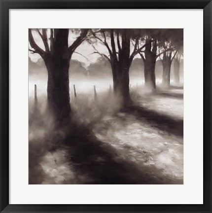 Framed Path by Field by Robert J. Ford | 19 3/4 x 19 3/4