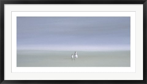 Framed Two for Tea by Steve Johnston | 19 3/4 x 39 1/2