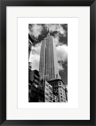 Framed Art Empire State Building (vertical) by Viktor Balkind | 19 x 13