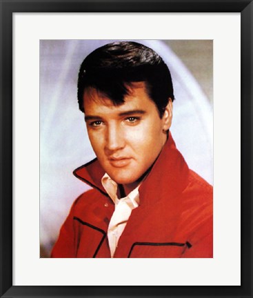 Framed Elvis Presley: Red Jacket 20 x 16