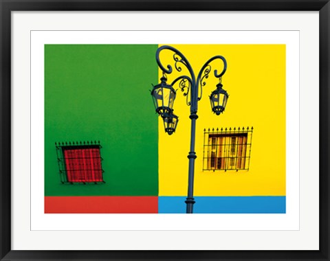 Framed La Boca, Buenos Aires I by Dan Leffel | 23 1/2 x 31 1/2