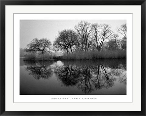 Framed Prospect Park Morning by Henri Silberman | 23 1/2 x 31 1/2